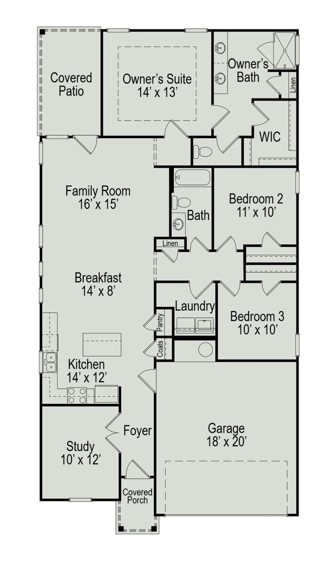The Kettering II- Floor Plan