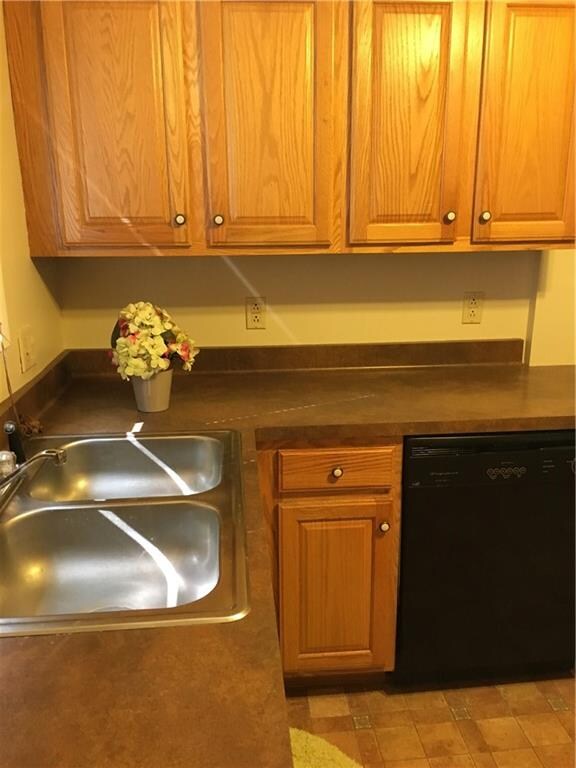 Updated kitchen with newer counter tops, cabinets,