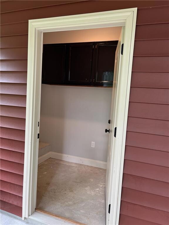 Storage Room off Rear Porch
