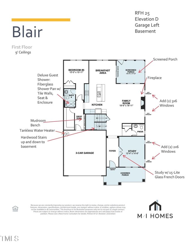 RFH 25 Blair D- Basement- Contract File_
