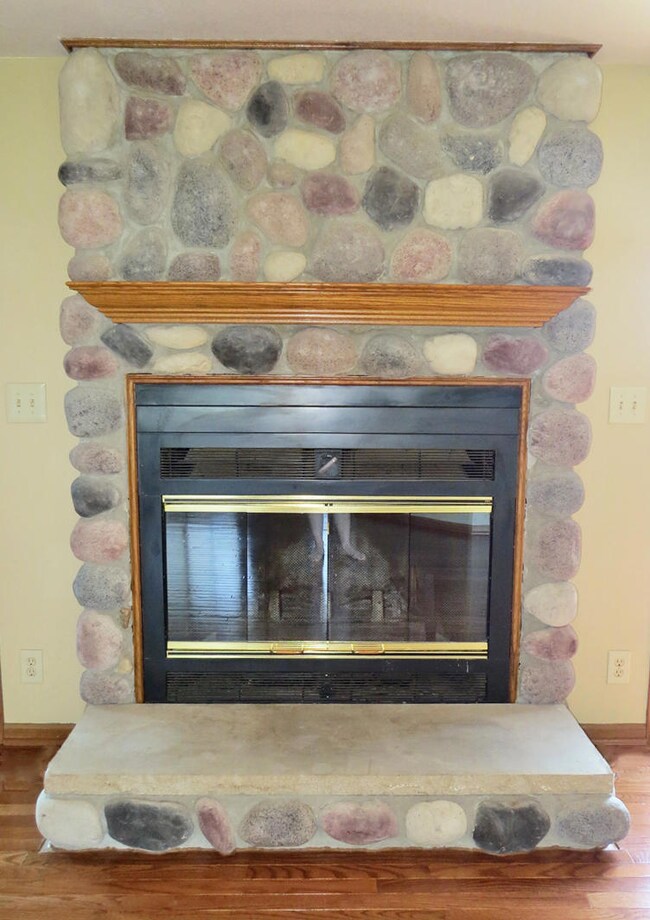 Wood Fireplace with Blower