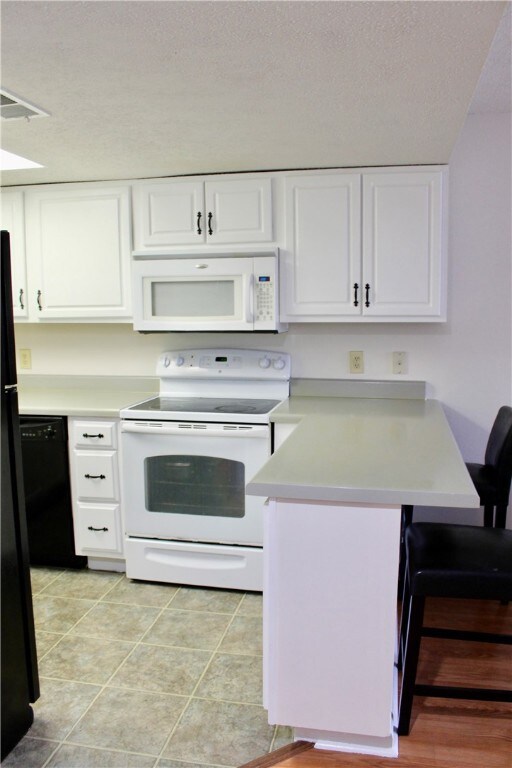 The kitchen has been updated.  Plus, a new stove a