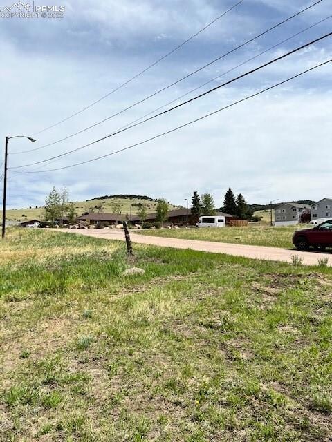 NE corner of the lot looking towards the nursing h