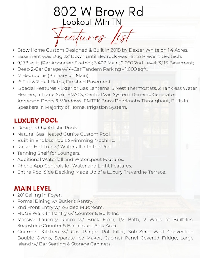 Features Sheet pg 1