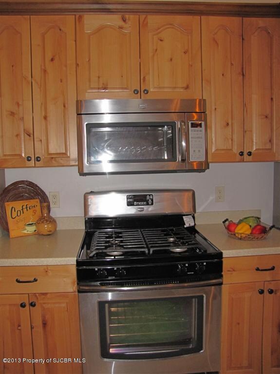 Gas Stove and Microwave