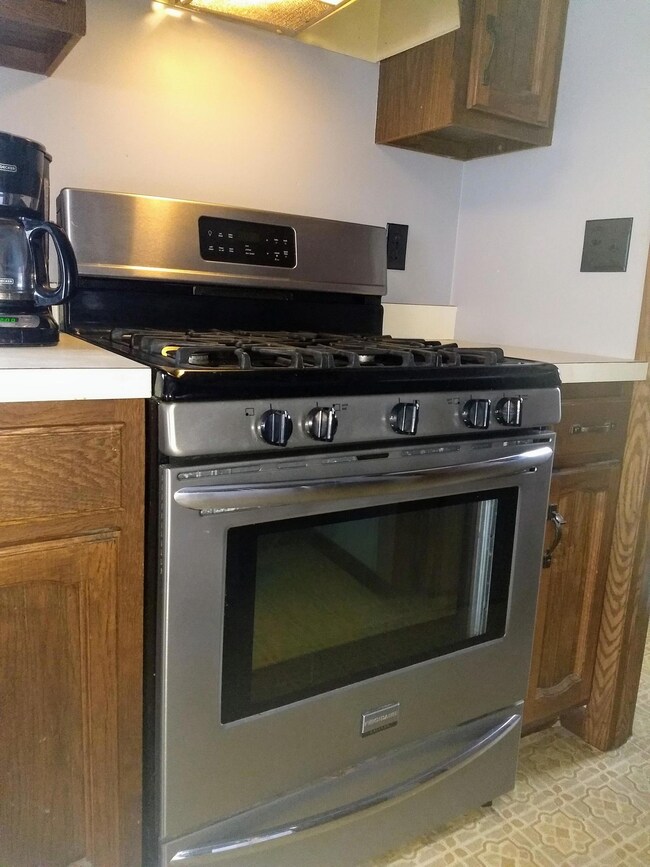 Gas Burning Stove, newer!