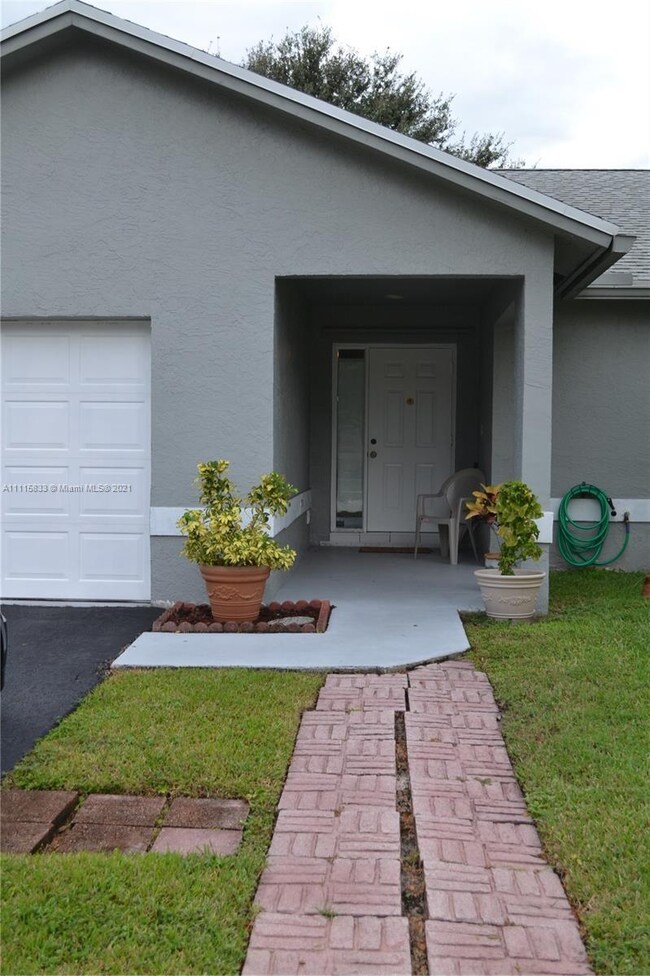 Front door.