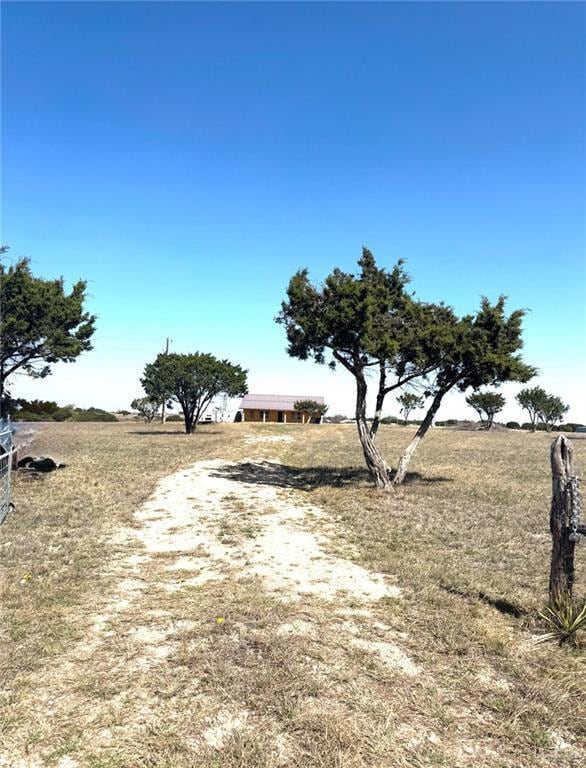 View of yard featuring a rural view