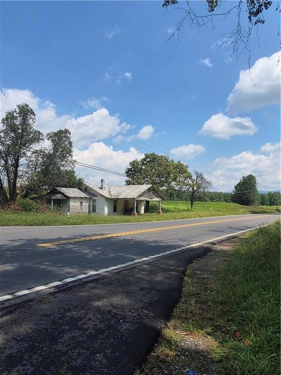 View of asphalt road