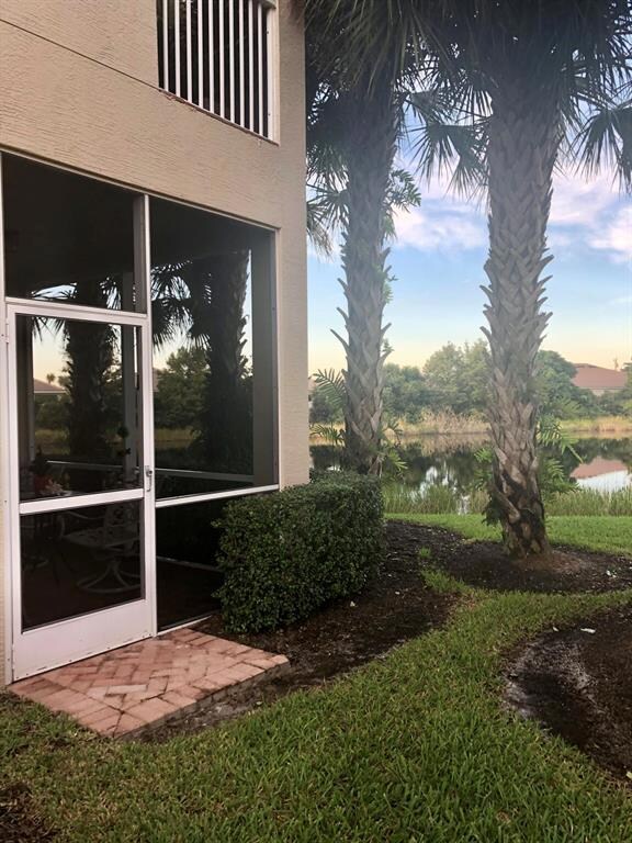 Patio entry