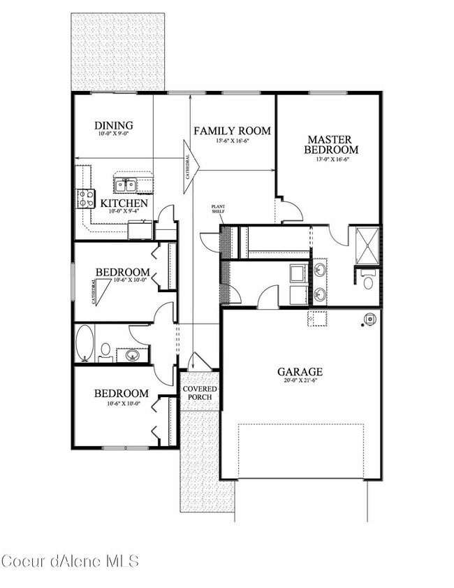 Cambridge 1416 floor plan