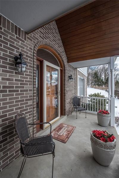 Beautiful Covered Front Patio boasts amazing views