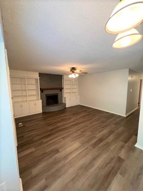Main Living Area with wood burning Fireplace