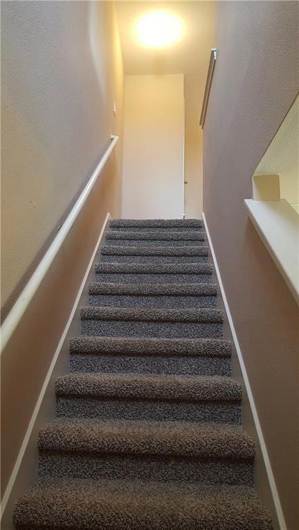 View of stairs