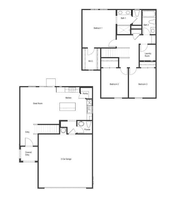 Cambridge Floor plan