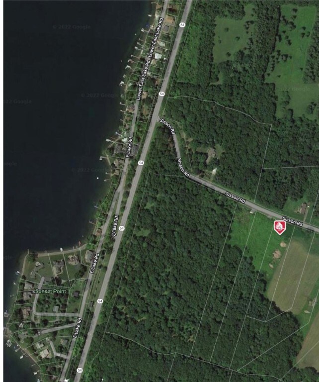  This aerial shows proximity to Keuka Lake