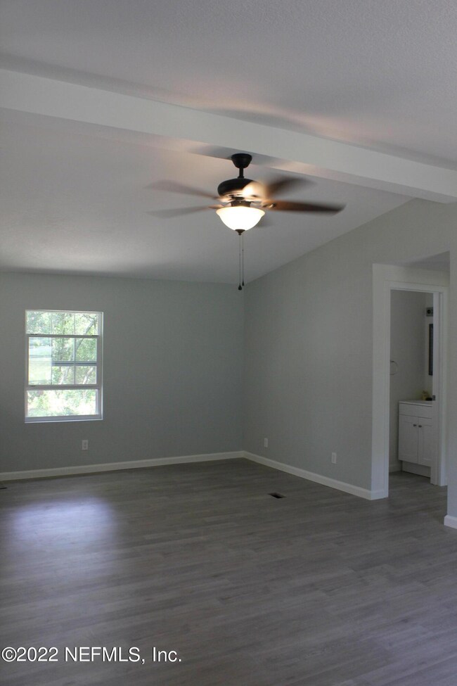 Living room from front door