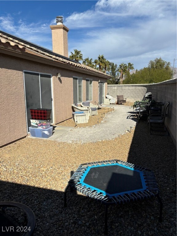 Backyard with tons of potential