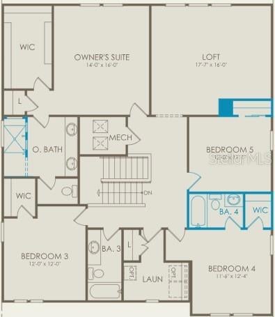Floor Plan - Floor Two