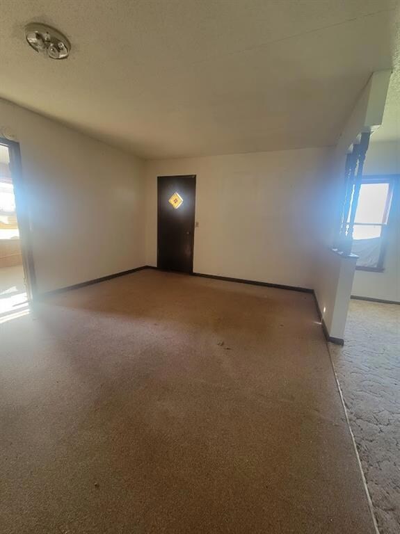 South entrance with dining area