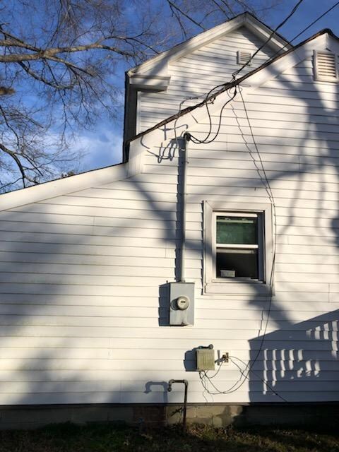 Back of home