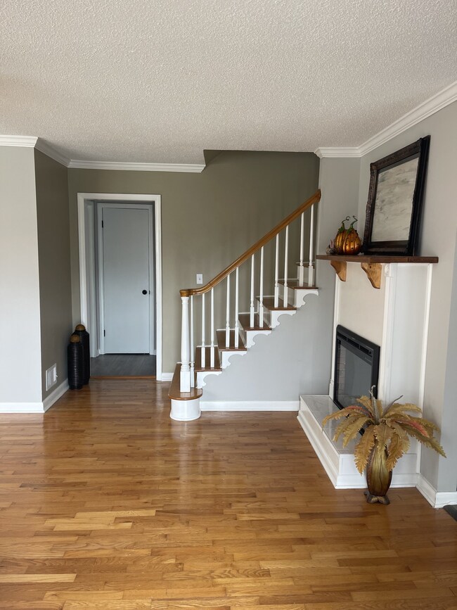 Beautiful hardwood floors, separate family room