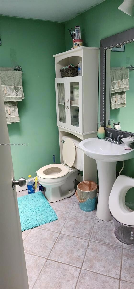 1st Bathroom Toilet and Sink View