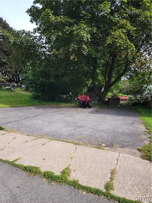off street, shared parking
