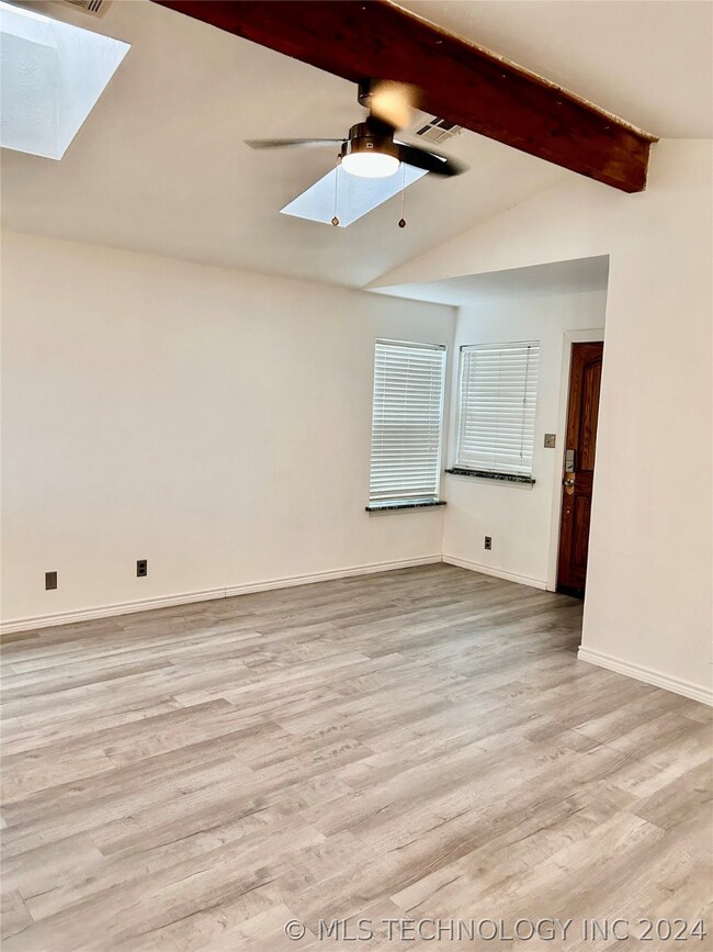 and vaulted ceilings