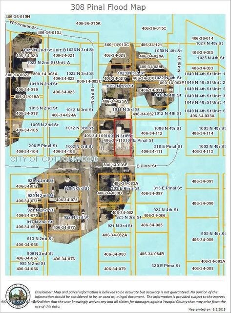 308 Pinal Flood Map