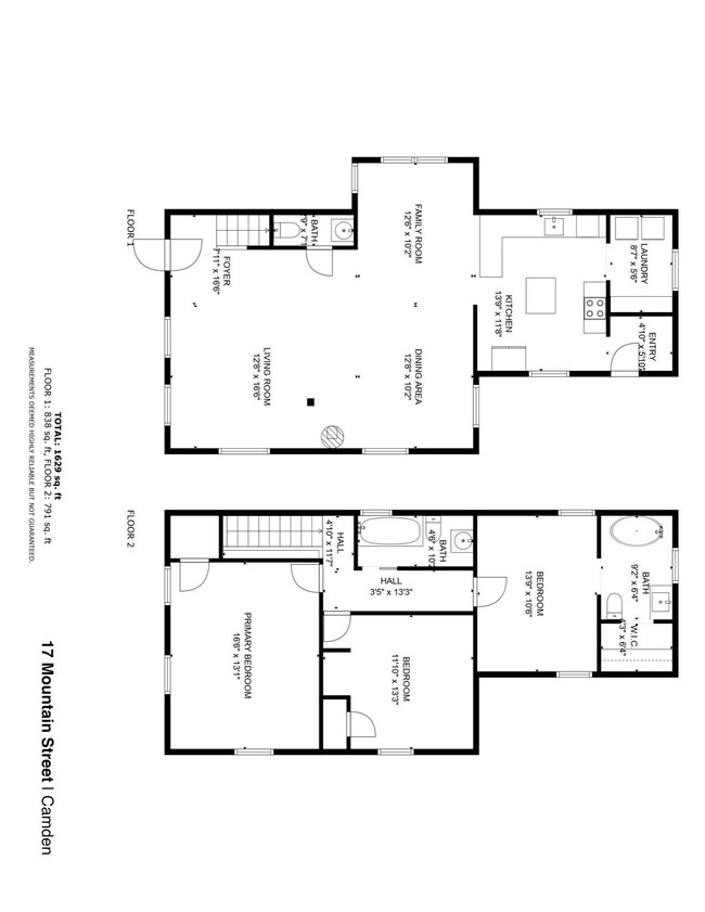 17 Mountain St floor plan