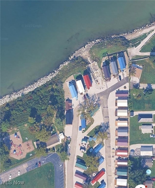 Aerial view of property's location