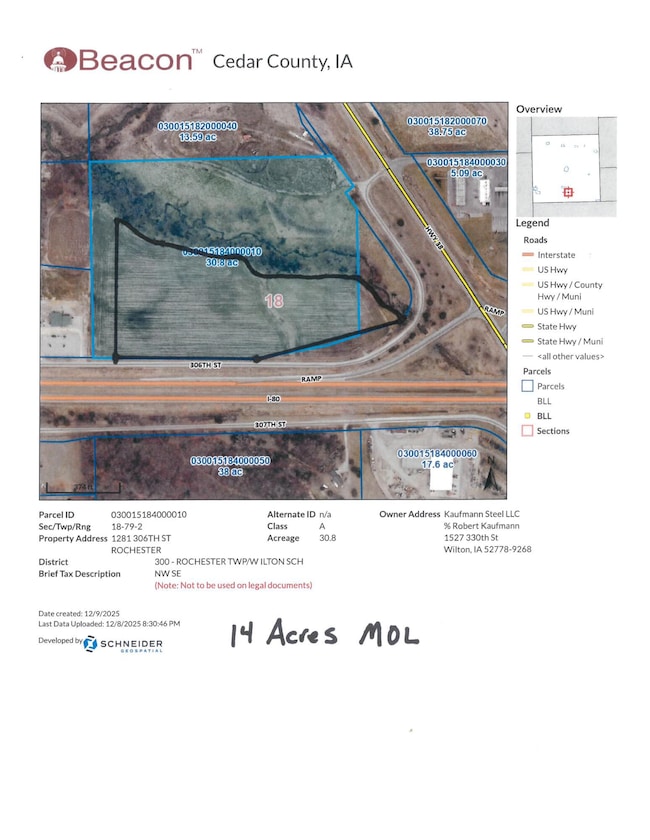 14 Acres 306th St, Tipton, IA 52772 - photo 2