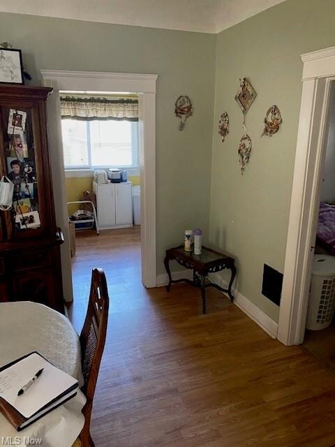 Downstairs Dining Room. BR2 on Right.