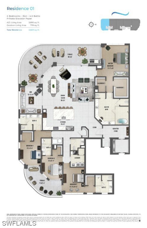 Floor Plan - All artist’s renderings are proposed