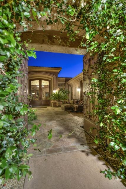 Courtyard Entry