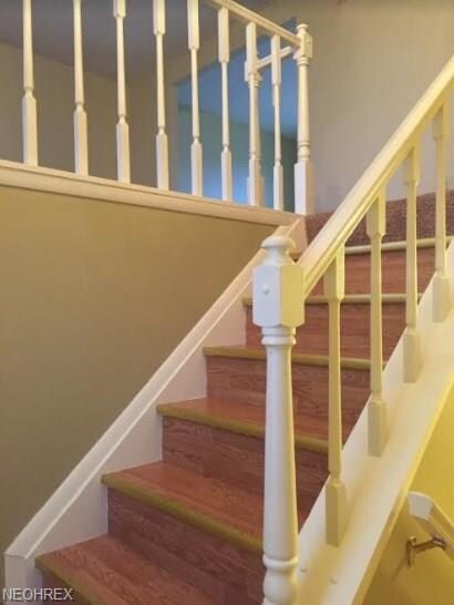 Stairway to main level