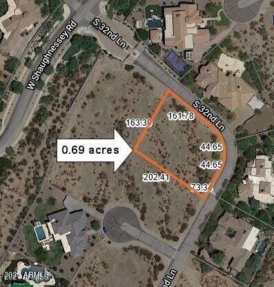 Lot aerial shot