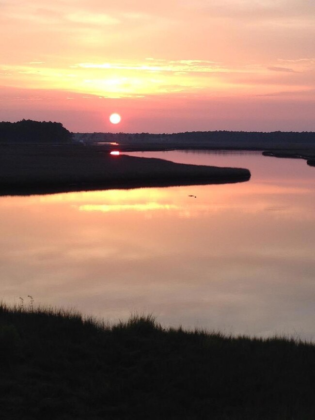 Sunset on the River