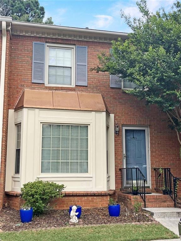 Large bay window adds space and light