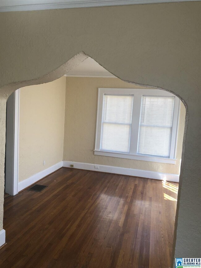 Arched entry