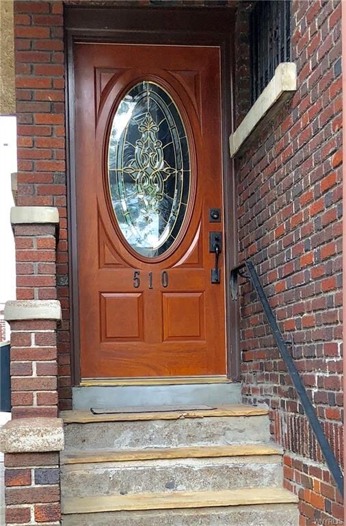 Front door.