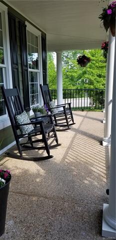 Relax on the wrap-around Front Porch