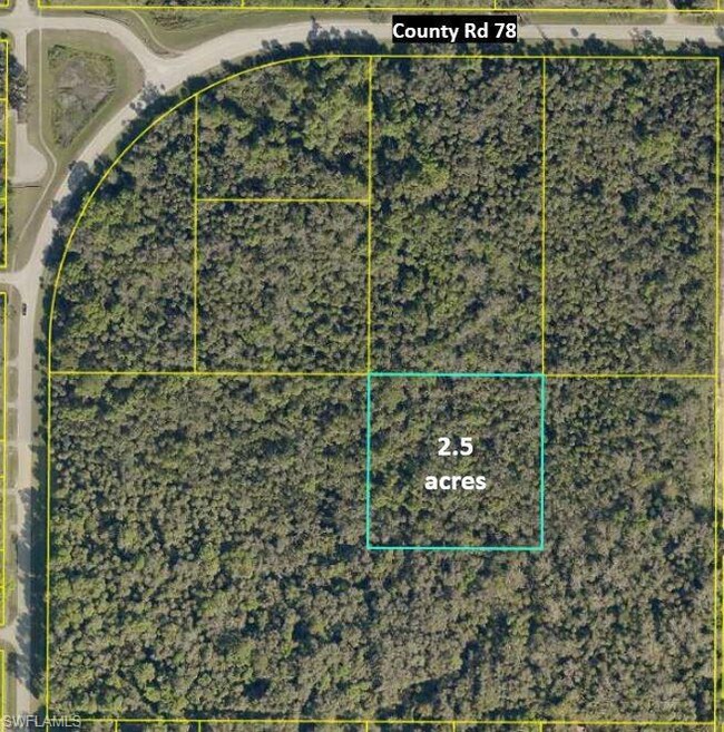 The 2.5 Acres is Included w/ the 16.67 Acres