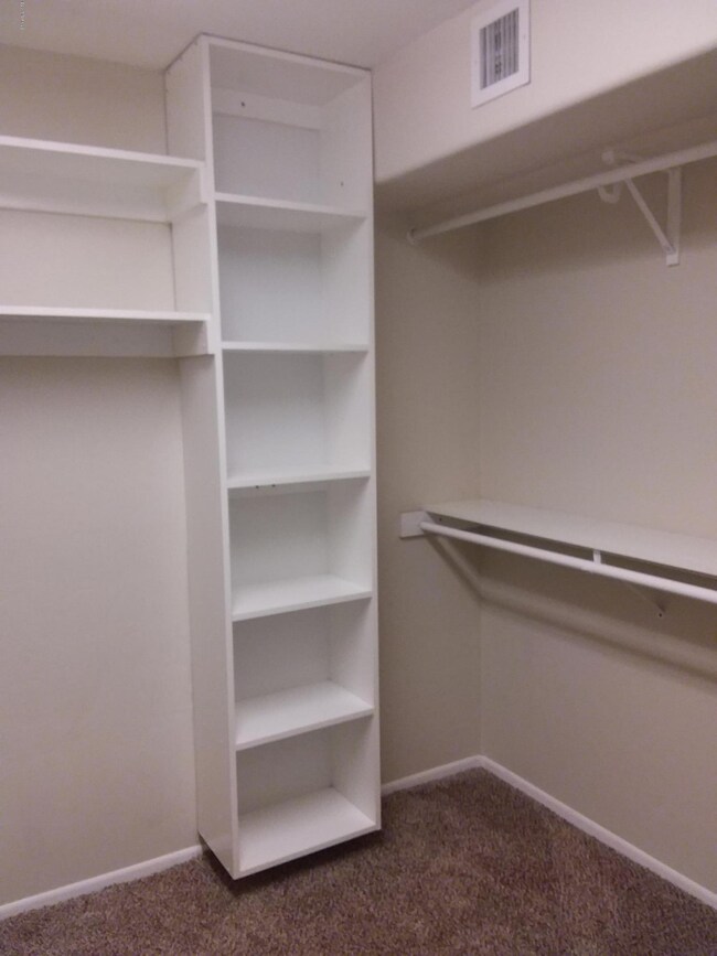 Master closet