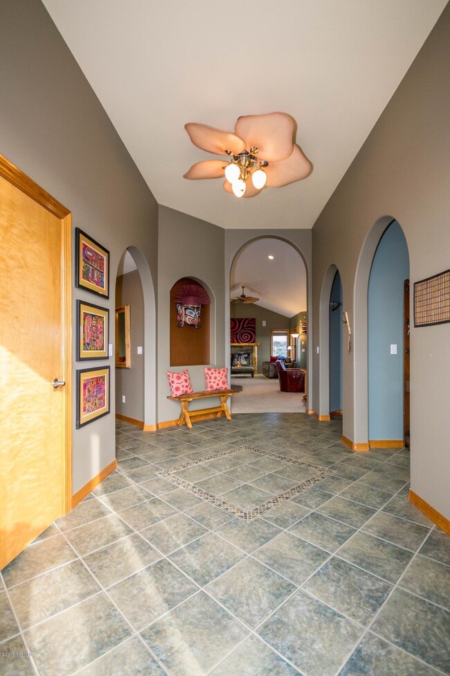 Tiled Entry Looking Toward Great Room