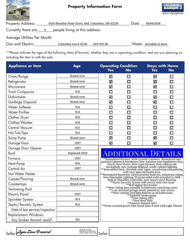 Additional Details