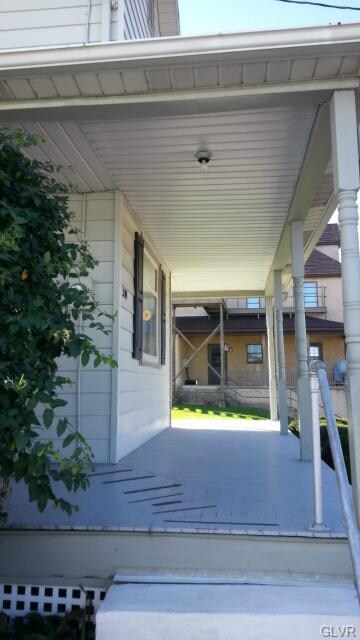 Large Covered Porch