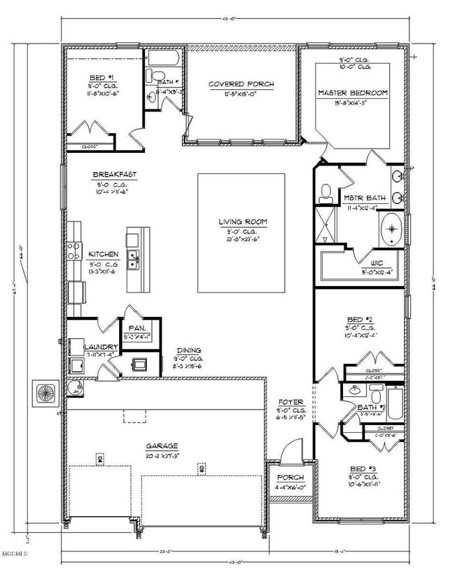 Destin Floorplan