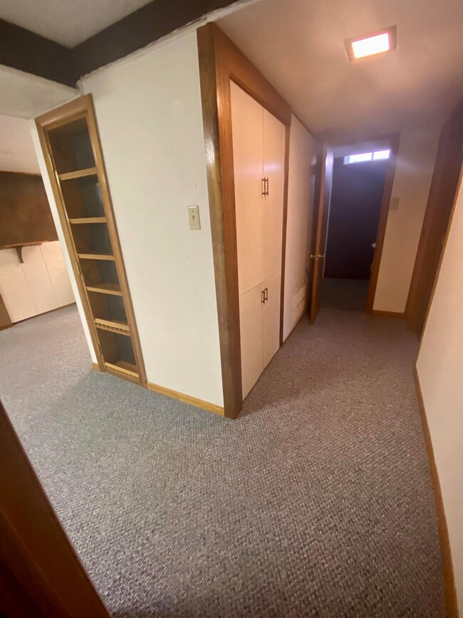 You'll find so much storage in this basement.  But